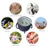 Collapsible Portable Foot Soak Tub,Folding Footbath, Bucket for Soaking Feet, Travel Foot Bath Tub for Foot Spa Soaking Feet Home Pedicure Basin Outdoor Camping, Container for Fishing Hiking,14 L ( Co view 4