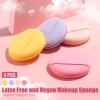 Foundation Sponge BS-MALL Blender Sponge for Liquid, Cream, and Powder, Multi-colored Makeup Sponges Pack of 4 view 2