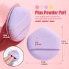 Foundation Sponge BS-MALL Blender Sponge for Liquid, Cream, and Powder, Multi-colored Makeup Sponges Pack of 4 view 3