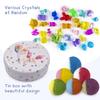 Bath Bombs for Kids, 12pcs Bath Bombs with Surprise Crystal Toys Inside, Handmade Natural and Organic Bubble Bath Fizzies, Birthday Easter Gift for Girls and Boys view 2