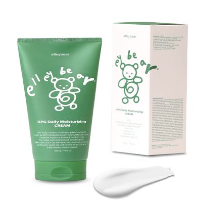 elleybear DPG Daily Baby Moisturizing Cream | Moisturizing Face Cream for Kids | Baby Face Cream & Body Lotion | Hypoallergenic Lotion for Sensitive Skin | Vegan Baby Essentials (6.76 Fl. Oz)