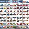 CHARLENT 148 PCS Race Car and Monster Truck Temporary Tattoos for Kids - GoKart Car Individual Tattoos for Boys Racecar Birthday Party Favors Goodie Bag Fillers view 2