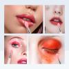 Zvrlampro Silicone Lip Brush, 4pcs Pink Lip Gloss Wands with Cap, Soft Silicone Bristles, 6 Inch Length, For Lip Gloss, Cream, Mask Oil view 3