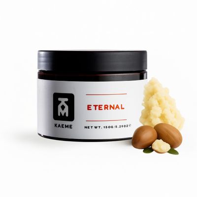 Kaeme.com Eternal Whipped UNrefined Shea Body Butter Moisturizer For Body,Hand,Hair, Face,For Women & Men,Restore, Nourish, Soften Dry Skin,Handmade from Raw Organic Shea,Coconut Oil(10.5oz/300g jar)