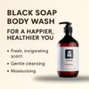 KAEME ETERNAL African Black Soap Body Wash -Deep Cleansing & Moisturizing With Natural Antioxidant,Antifungal Hydrating Formula for Sensitive and Acne-Prone Skin,Sulfate,Paraben Free(500mL /16.9Fl oz) view 2