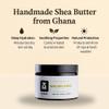Kaeme.com Goldflakes Whipped Shea Body Butter Moisturizer For Whole Body, Skin, Hand, Hair, Scalp, For Men & Women, Made with Raw Organic African Shea Butter with Natural Coconut Oil(10.5oz/300g jar) view 2