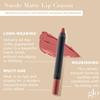 Glo Skin Beauty Suede Matte Lip Crayon (Woodrose) - Longwearing Formula Stays On All Day, With Conditioning Shea Butter + Mango Seed Oil for a Velvety Smooth Finish view 2