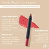 Glo Skin Beauty Suede Matte Lip Crayon (Heirloom) - Longwearing Formula Stays On All Day, With Conditioning Shea Butter + Mango Seed Oil for a Velvety Smooth Finish view 2