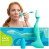 RAD Facial Roller - 2-in-1 Jade Roller & Gua Sha Tool, Silicone Handle, Skin Care, Rolling & Scraping Massage Therapy view 1