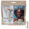 Bevel Essentials Disposable Safety Razors for Men, Double Edge Stainless Steel Blade Helps Prevent Nicks and Razor Bumps, Travel Essentials, 5 Count view 1