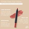 Glo Skin Beauty Cream Glaze Lip Crayon | New Neutral Shades, Deep Neutral Rose (Bonjour) view 2