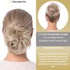 Toni Brattin Twist Classic - Hair Piece Accessory - Instant Volume & Styling for Women - Wrap Around Short or Long Ponytail - Quick and Easy to Use Wrap Up Bun - Heat-Friendly Fiber (Platinum) view 2