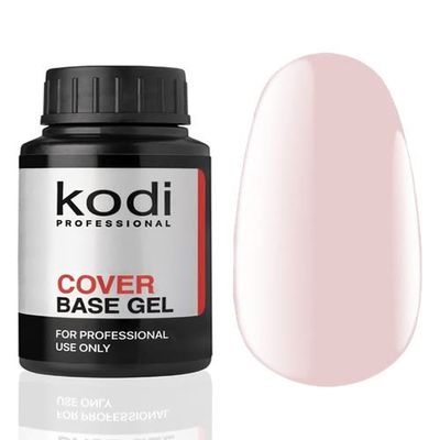 kodi professional Cover Base Gel 30ml Base for Natural and Artificial Nails - Self Levelling Nail Repair Protection Gel with Viscous Consistency  Ideal for Home and Salon Use (07/30ml)