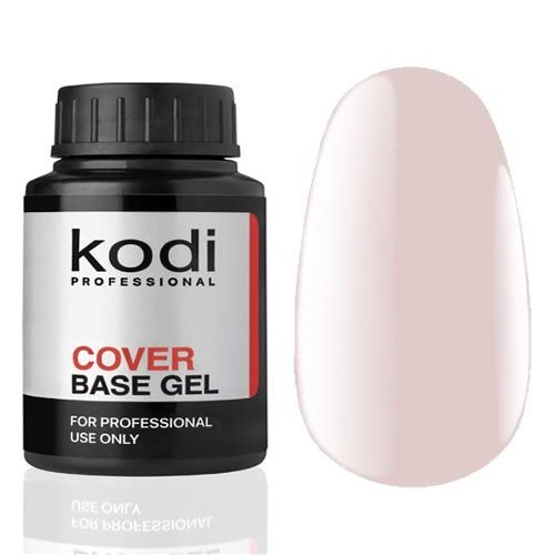 kodi professional Cover Base Gel 30ml Base for Natural and Artificial Nails -Self Levelling Nail Repair Protection Gel with Viscous Consistency  Ideal for Home and Salon Use (08/30ml)