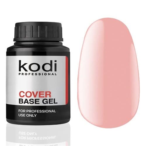 kodi professional Cover Base Gel 30ml Base for Natural and Artificial Nails - Self Levelling Nail Repair Protection Gel with Viscous Consistency  Ideal for Home and Salon Use (02/30ml)