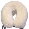 Body Linen 10 Pack Repose Fleece Face Rest Pads Add Extra Padding to Your Massage Table Cresent Pillow. Increase Client Comfort. view 4