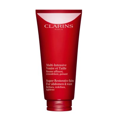 Clarins Super Restorative Abdomen & Waist | Anti-Aging Body Cream For Mature Skin Weakened By Hormonal Changes | Visibly Redefines for Slimming Effect | Firms, Tightens & Tones Skin | 6.8 Ounces