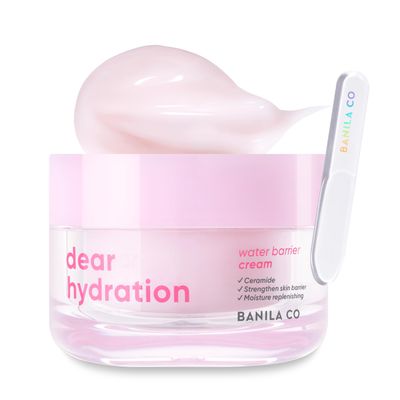 BANILA CO Dear Hydration Water Barrier Cream | Lightweight Moisturizer for Soft Skin | Improve Skin Barrier with Ceramide | Dermatologist Tested (50ml / 1.69 fl oz)