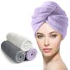 YFONG Larger Microfiber Hair Towel Wrap for Women, Purple, 30" X 10.2" view 1