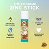 Sun Zapper (Shell White) Extreme Zinc Mineral Sunscreen Stick  SPF 50+ UVA/UVB Protection  White Color  Made in Australia view 2