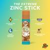 Sun Zapper (Bronze) Extreme Zinc Mineral Sunscreen Stick  SPF 50+ UVA/UVB Protection  Bronze/Darker Skin Tone  Made in Australia view 2