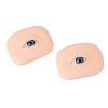 1 Pair Soft Silicone Eye Model Flexible 5D for Practicing Piercing Suture Makeup Teaching Instructions for Eye Makeup, Semi Permanent Eyebrow Line Practice (Blue Eyeball) view 1