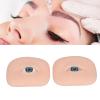 1 Pair Soft Silicone Eye Model Flexible 5D for Practicing Piercing Suture Makeup Teaching Instructions for Eye Makeup, Semi Permanent Eyebrow Line Practice (Blue Eyeball) view 3