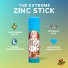 Sun Zapper (Blue Bay) Extreme Zinc Mineral Sunscreen Stick  SPF 50+ UVA/UVB Protection  Blue Color  Made in Australia view 2