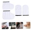 CALLARON Paraffin Wax Mitts and Booties Set Hand Foot Care Heat Therapy Spa Glove and Sock Made of Polyester and Flannel view 2