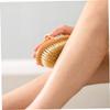 Healifty Shower Bathing Back Scrubber Natural Bristle Exfoliating Brush for Gentle Skin Care Handle for Hard Reach Areas Ergonomic Design for Comfortable Use Bath Accessory for Dead Skin view 3