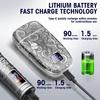 Suttik Foil Shavers for Men Electric Razor, Clippers and Trimmer for Men with LED Display, Waterproof view 4