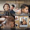 Jack & Rose Clippers and Trimmers Set, Cordless Hair Clippers for Men, Barber Clippers Set view 4