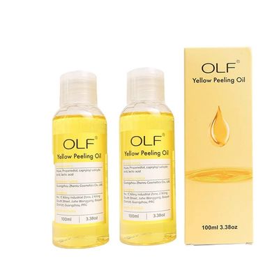 OLF Gele PeelingOil,Natural Spots Whitening Yellow Peeling Oil,Natural Peeling Gel for Body, Dark Spots, Brightening Complexion (Color : 2pcs)