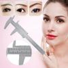 150MM Microblading Eyebrow Ruler, Plastic Eyebrow Tattoo Permanent Make Up Micrometer Measuring Measurement Tool view 2