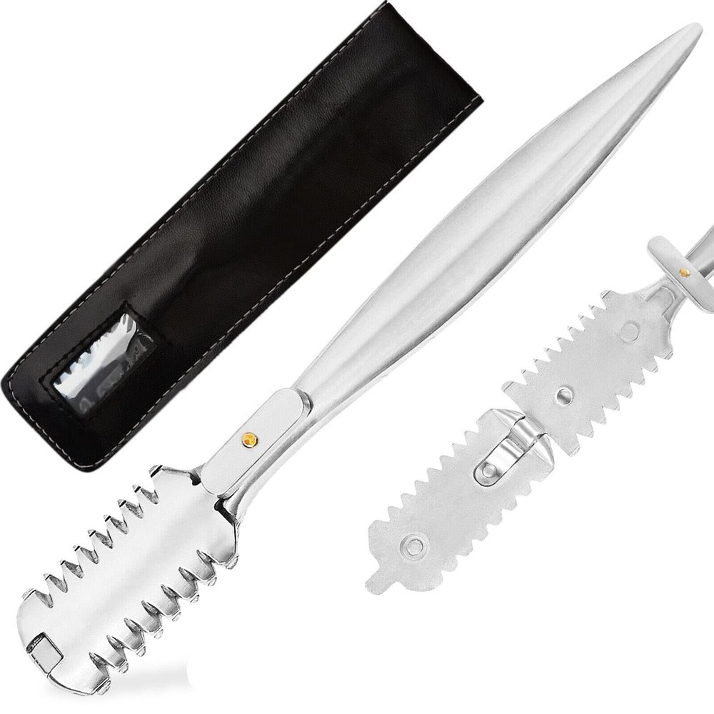 Duel Way Hair Shaper THINNING Layer Hair Cutting Razor Comb Blades for Hairdressing Scissor