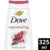 Dove Rejuvenating Body Wash for renewed, healthy-looking skin Pomegranate & Hibiscus gentle body cleanser nourishes and revives skin 325 ml view 2