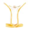 France Luxe Small Couture Claw Clip, Straw view 3