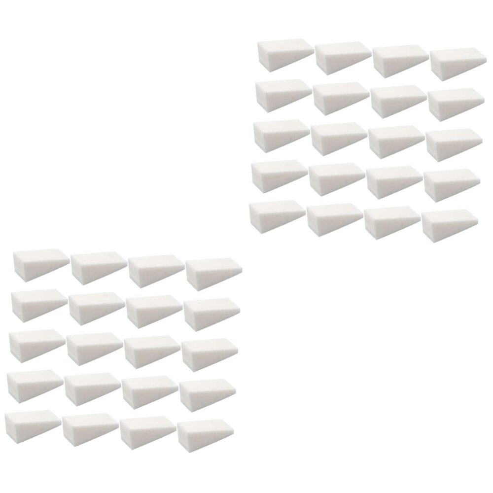 BIUDECO 96pcs Gradient Nail Art Sponges Soft Cosmetic for Manicure Makeup Skin Friendly Multi-use Water-absorbent Beauty Tools for Women and Girls