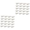 BIUDECO 96pcs Gradient Nail Art Sponges Soft Cosmetic for Manicure Makeup Skin Friendly Multi-use Water-absorbent Beauty Tools for Women and Girls view 1
