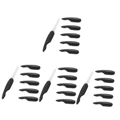 Healifty 24pcs Professional Nail Files for Natural Nails Buffer Trimming Files Manicure Supplies for Women