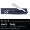 5/8 Straight Razor Full Hollow Square Point Special Carbon Steel, Shave Ready Handmade Classic Wet Shaving Straight Razor (MADE IN GERMANY) Genuine Horn view 4