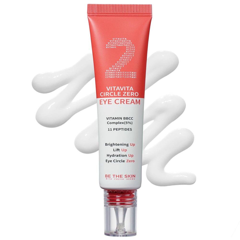 [Be the skin] Vitavita Circle Zero Eye Cream 1.23 oz / 35 g | Multivitamin eye cream with lifting and moisturizing properties | Cruelty-Free