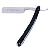 ROYAL SHAVE 6/8 Straight Razor Full Hollow Round Point Special Carbon Steel, Shave Ready Handmade Classic Wet Shaving Straight Razor - MADE IN GERMANY (Black Handle) view 1