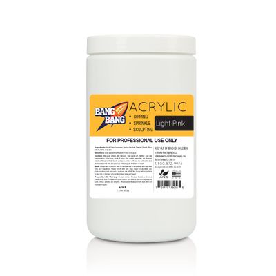 BangBang Acrylic Powder - Light Pink - 1.5 lbs