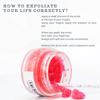 All in Beauty Lip Scrub, Lip Mask Sugar Scrub Exfoliator & Moisturizer, Lip Care Exfoliating Scrub and Lip Moisturizer for Chapped and Dry Lips, Lip Repair for Soft Lips Treatment (Strawberry Scrub) view 3