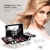 All In One Makeup Set for Adults and Girls-Full Makeup Kit for Beginners Includes Eye Shadow Blush Lip Gloss Lipstick Lip Brush Mirror Tweezer Nail Filer Clipper Scissor (FLAWLESS) view 4