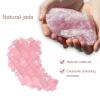 ideayard Rose Quartz Eye Mask, Mini Eye Mask Natural Quartz Mask for Eliminate Wrinkles Puffiness (Rose quartz-A) view 2