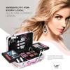 All In One Makeup Set for Adults and Girls-Full Makeup Kit for Beginners Includes Eye Shadow Blush Lip Gloss Lipstick Lip Brush Mirror Tweezer Nail Filer Clipper Scissor (BEAUTY JUNKIE) view 4