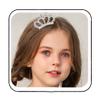 Brishow Rhinestone Girl Tiaras Comb Silver Crystal Hair Combs Crown Princess Headpiece for Little Girls view 4