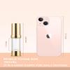 XQNCBY Gold 15ML 0.5 oz Airless pump bottle Toiletries Travel Size containers airport essentials Dispenser with Box Reusable mini lotion plastic travel bottles 4 Packs view 3